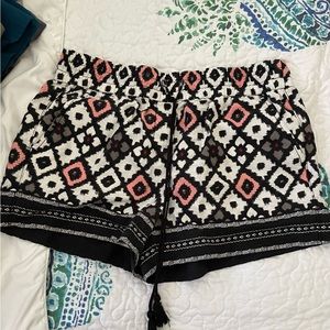 Loft patterned shorts